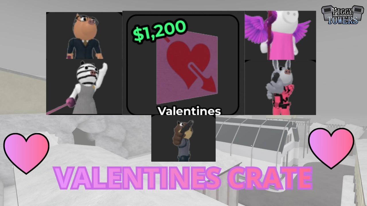 VALENTINES CRATE SHOWCASE | Piggy: Towers
