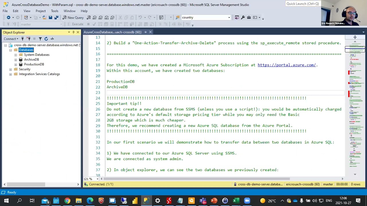 Cross Database Queries In Azure SQL | Eric Rouach