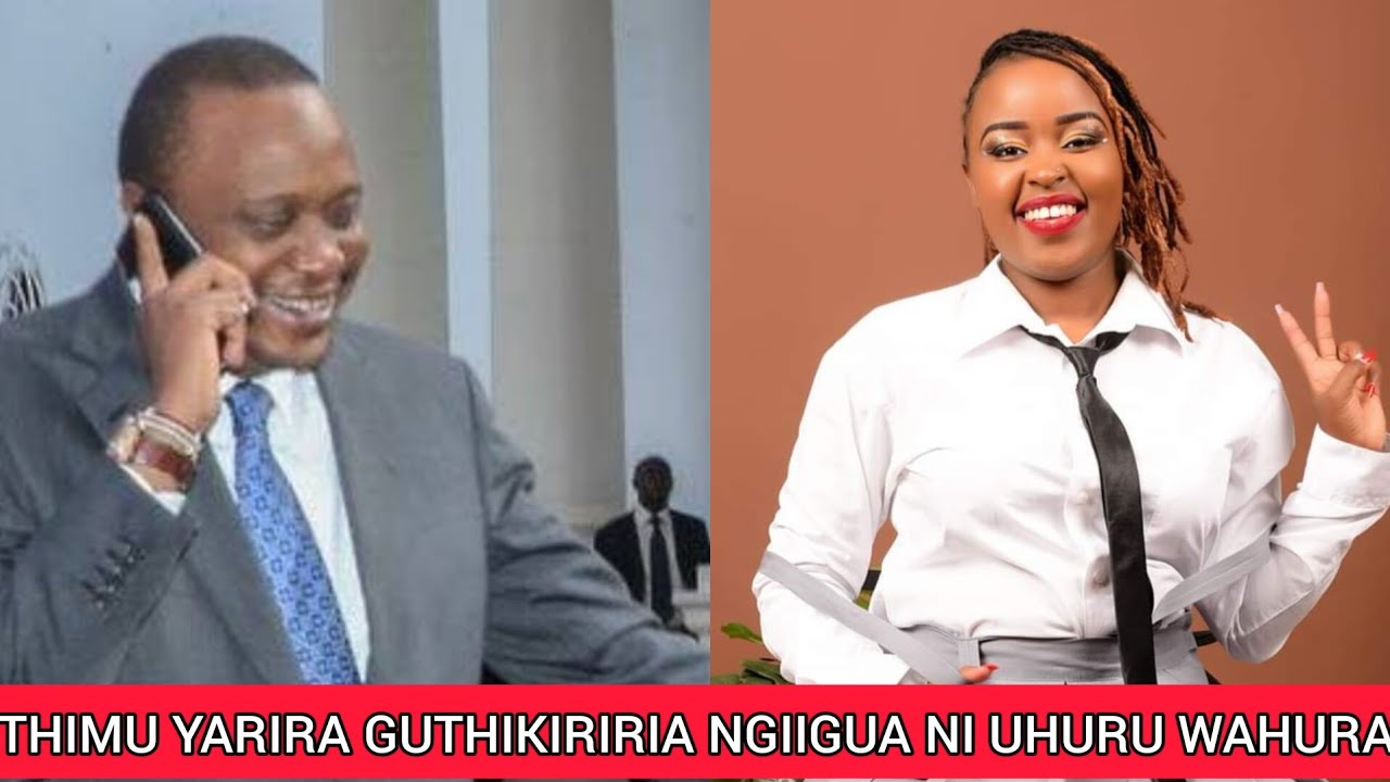 Wanjiru Wa Waya gutariria uria ahuriirwo akiinire Uhuru birthday-ndugu yake na Mbote Njogu/Kamangu