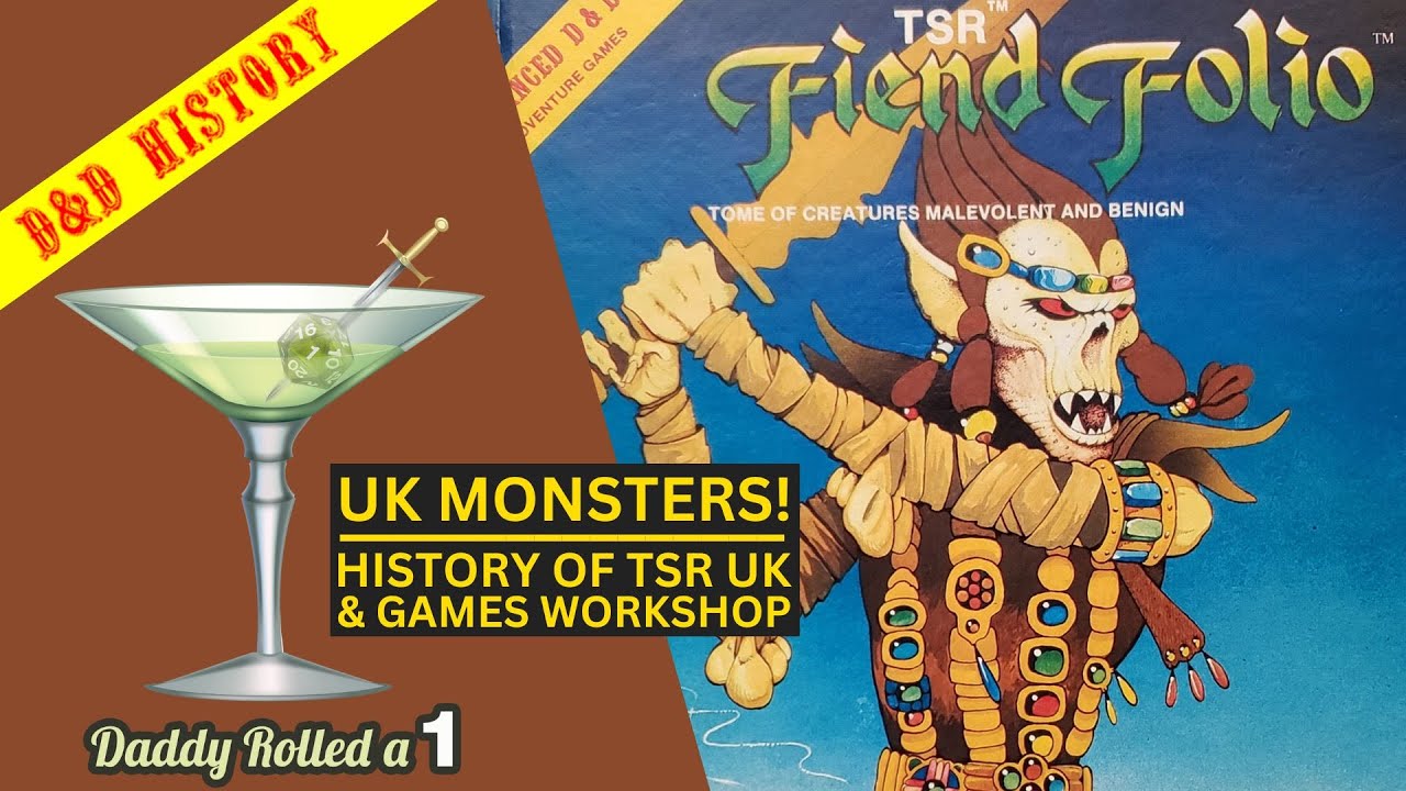 D&D Fiend Folio и история TSR UK