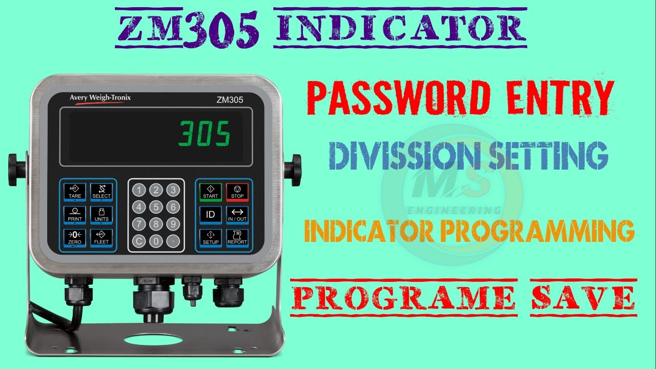 ZM305 PROGRAMMING, PASSWORD ENTRY AND PROGRAME SAVE ZM305 प्रोग्रामिंग पासवर्ड एंट्री प्रोग्राम सेव
