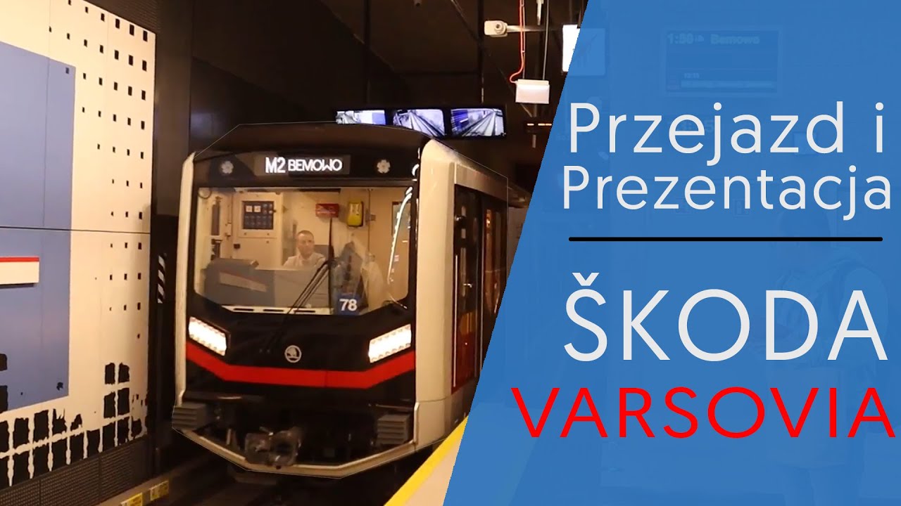Škoda Varsovia na M2 - pierwszy dzień kursowania | Przejazd i prezentacja