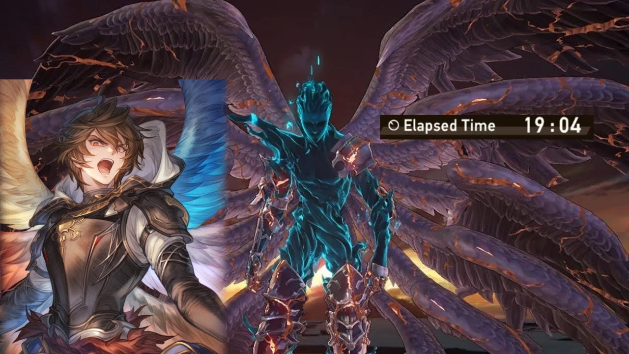 Granblue Fantasy: Relink - Sandalphon VS Lucilius SOLO No AI