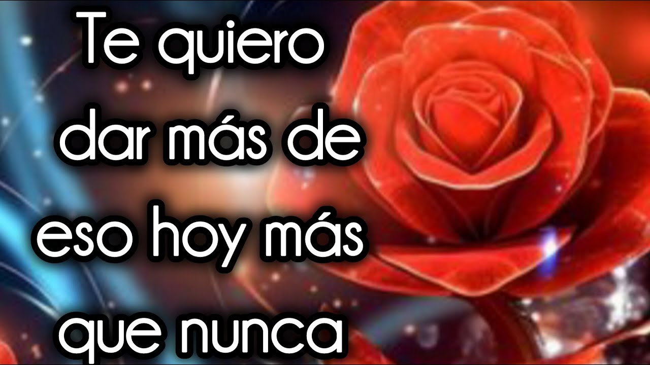 Te quiero dar m&aacute;s de eso hoy m&aacute;s que nunca