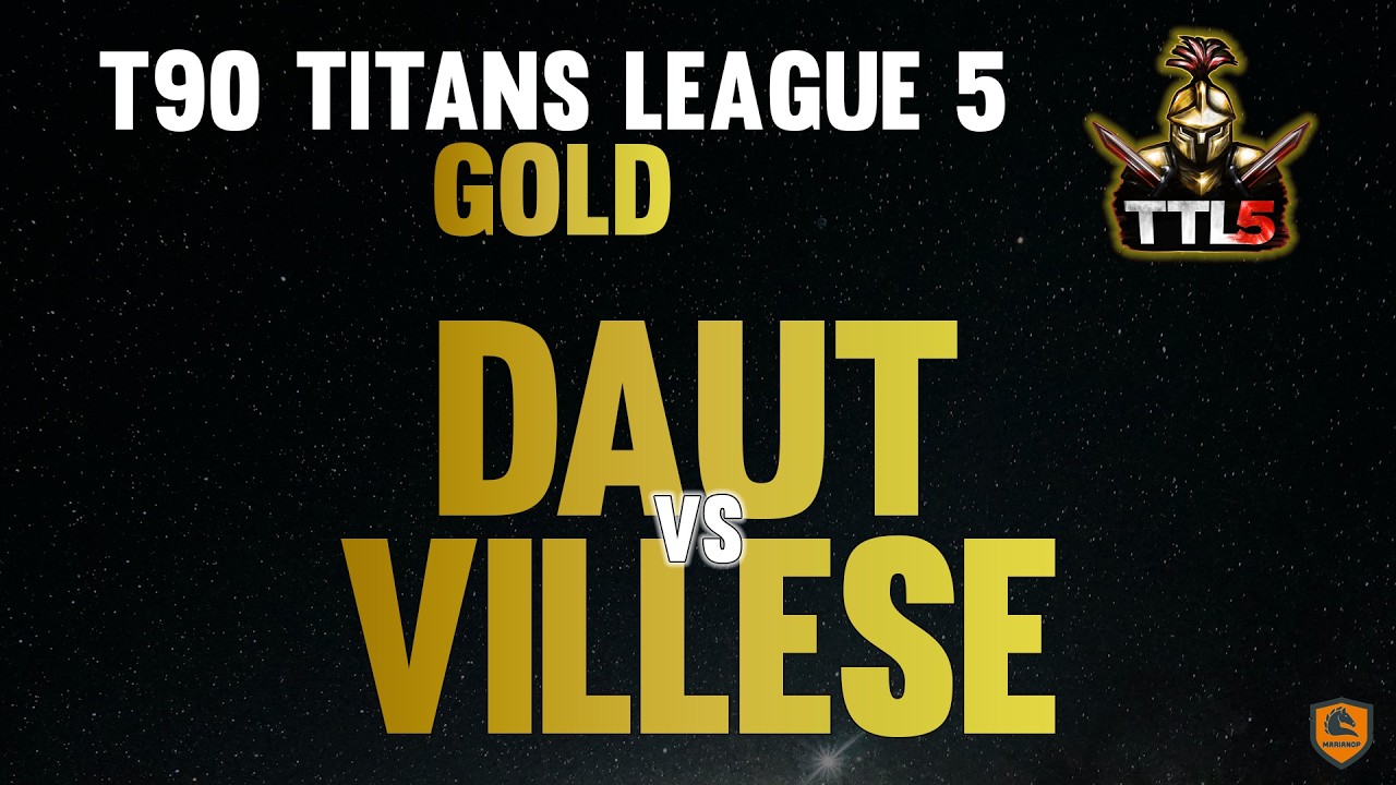 DAUT vs VILLESE - PROMO A PLATINUM - TTL5  | AOE 2 DE