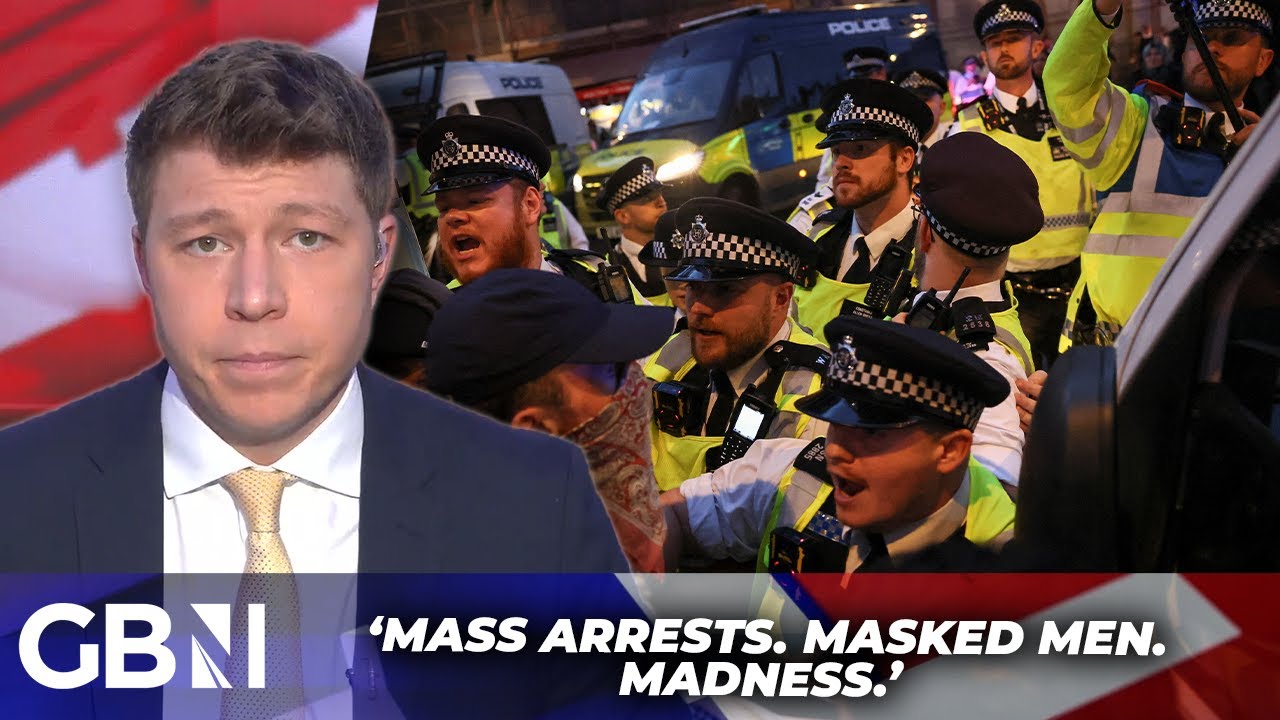 HUNDREDS arrested in UK for terror support as Hamas sympathisers march on anniversary of October 7th