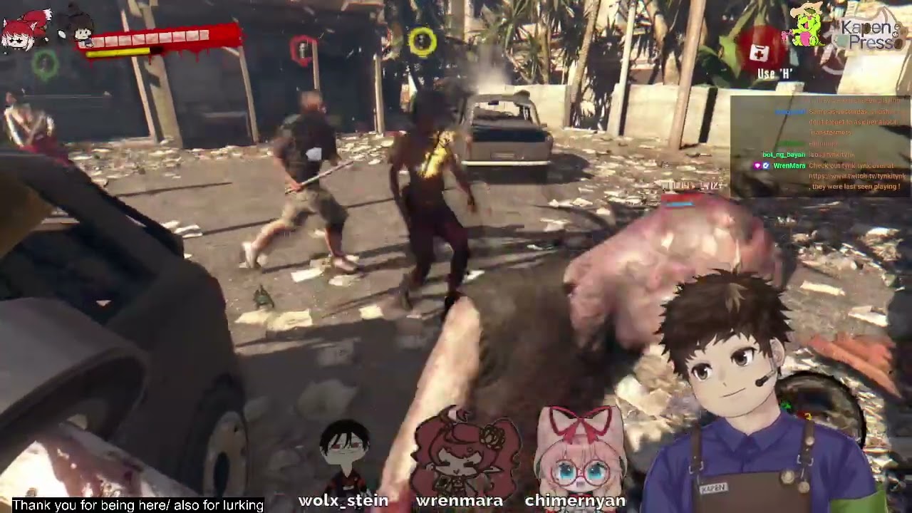 Dead Island (Part 7) with @wrenmara @chimernyan_ch and @wolxstein