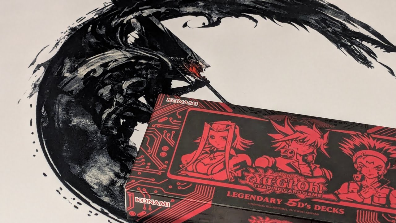 Abriendo Legendary 5D's Decks & Jack Archfiend (Estructurando). 