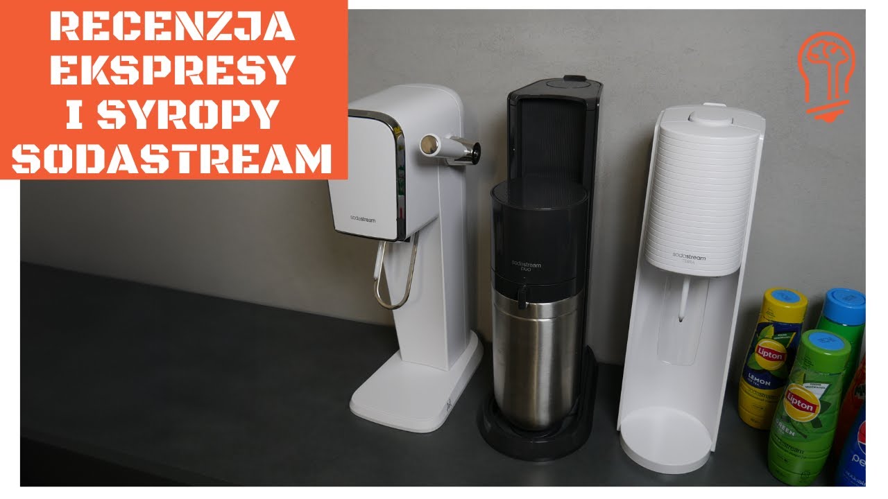 Co musisz wiedzieć o saturatorach SodaStream oraz syropach? Porównanie ekspresów Terra, Art i Duo 😎💦