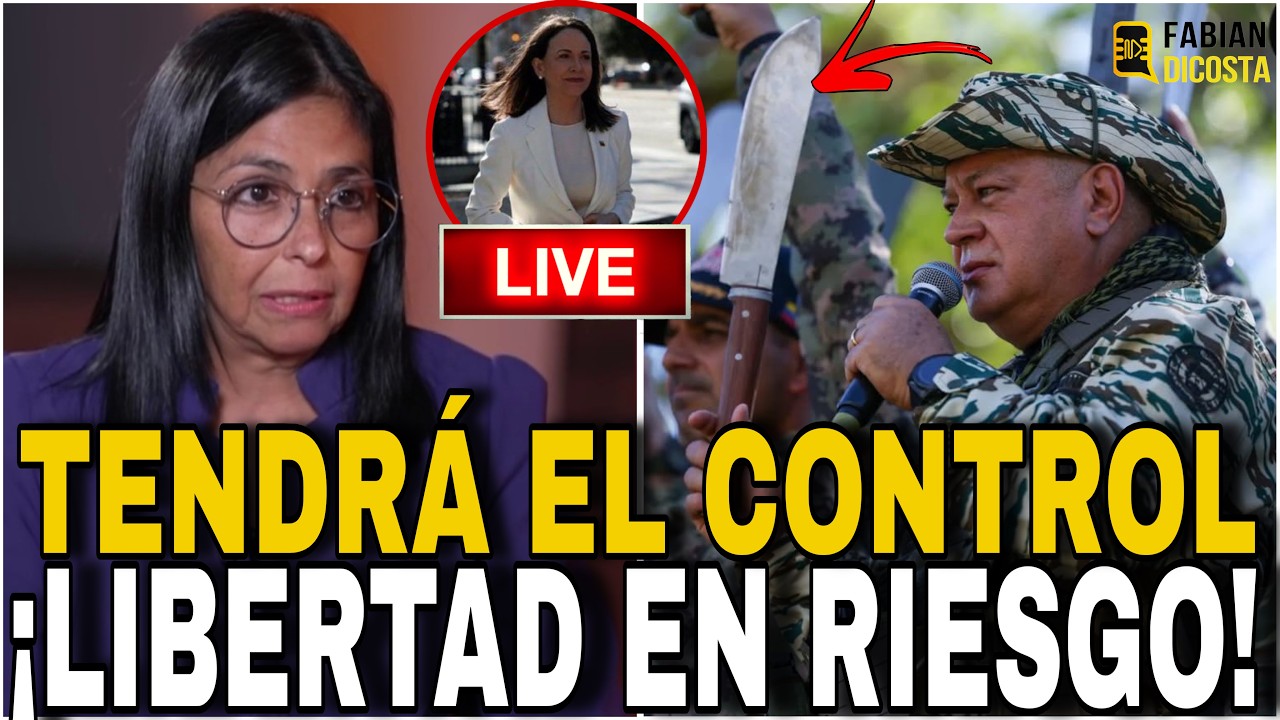 ÚLTIMO 🔴 ¡EXCLUSIVO! ¡CABELLO NEGOCIA PRESOS POLÍTICOS! ¿EXCLUYEN A MARÍA CORINA DE LA AMNISTÍA?