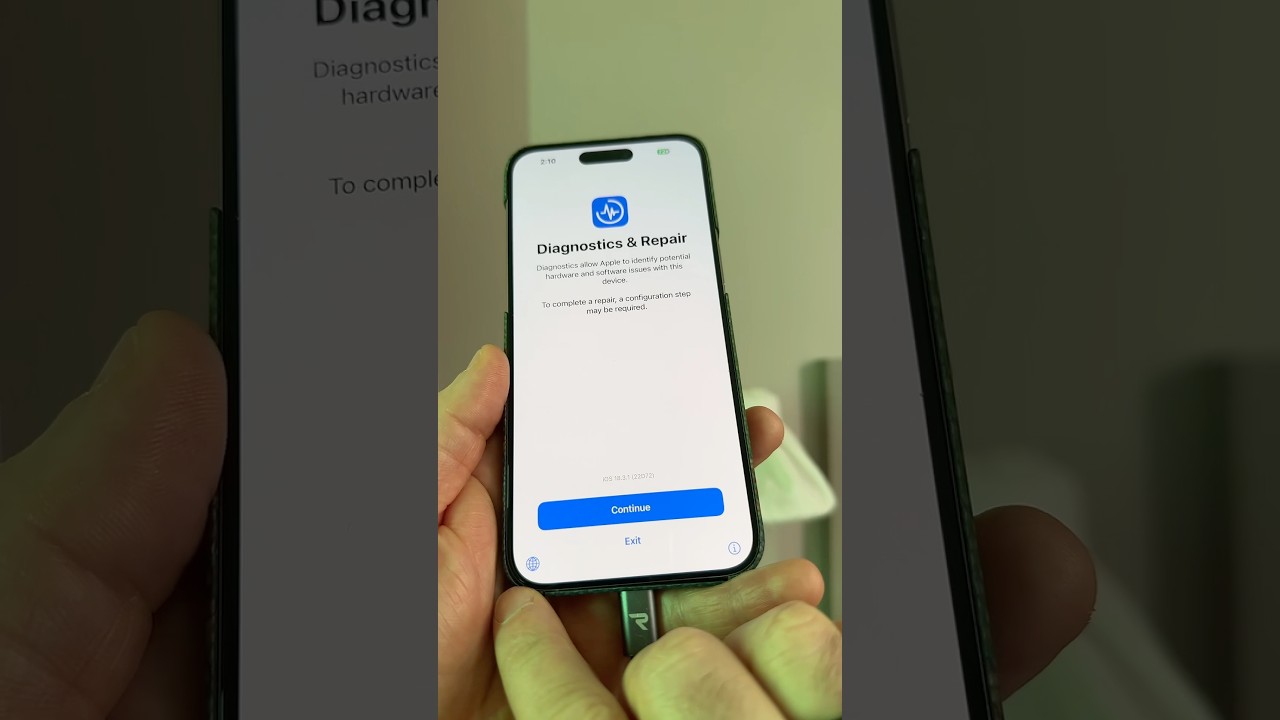 ⚠️ Mode diagnostic sur iPhone : Astuce secr&egrave;te 🤐 #Astuce #iPhone #Diagnostique #Apple