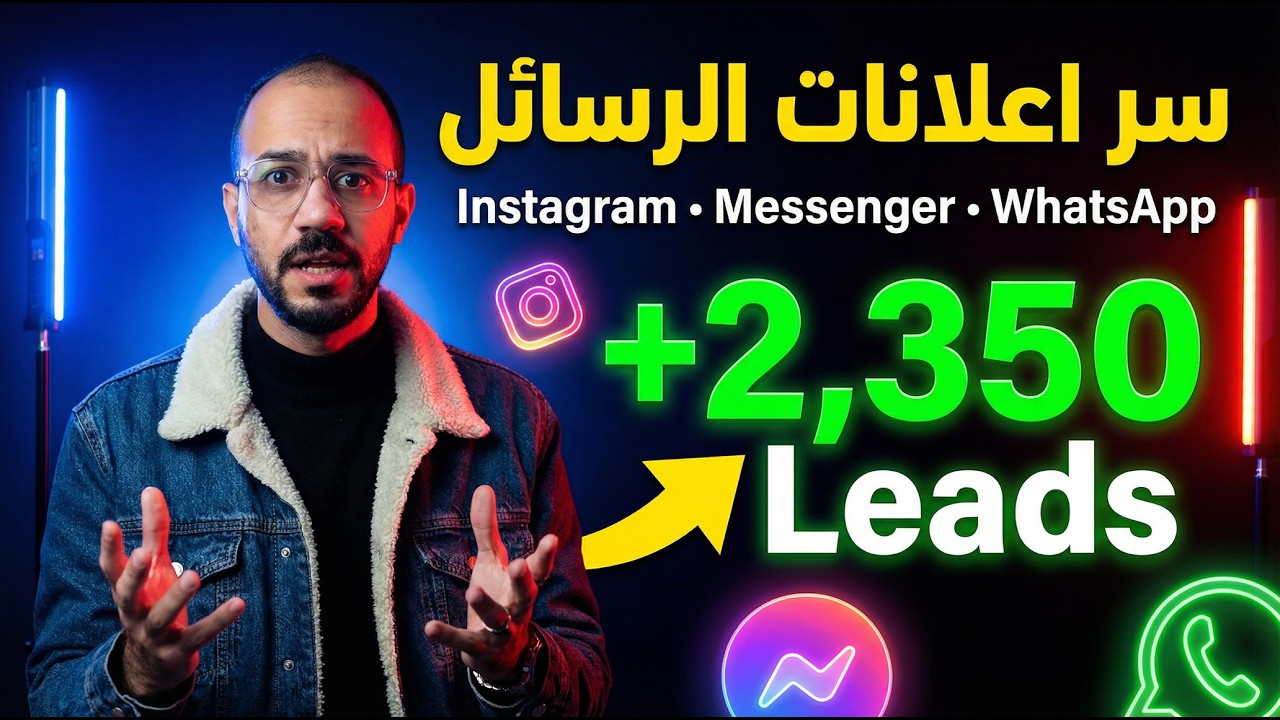 سر زيادة المبيعات من إعلانات الرسائل على إنستجرام وفيسبوك 2026 | استراتيجية DM Ads
