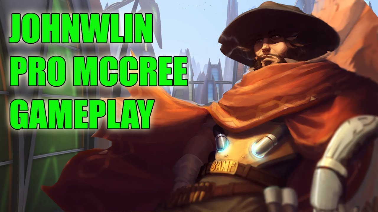 JohnWLin  PRO MCCREE GAMEPLAY - GRAND MASTER OVERWATCH SEASON 24