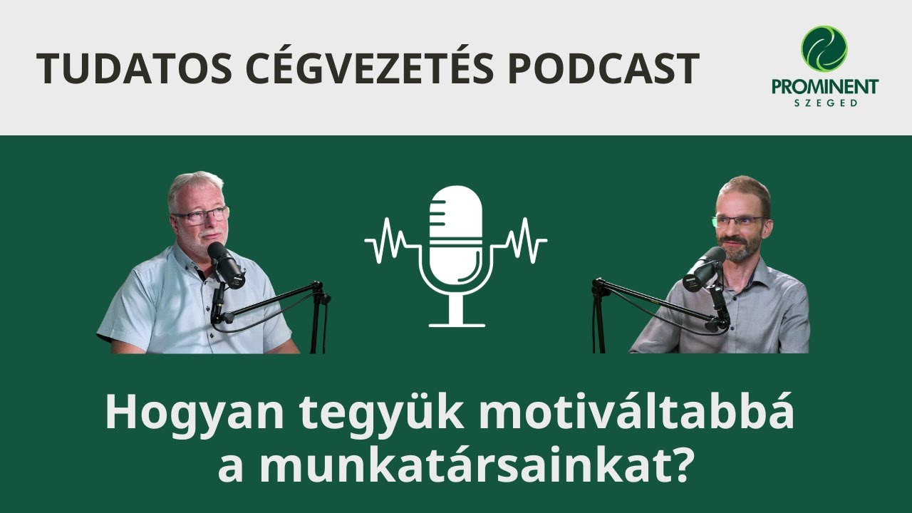 Hogyan tegyük motiváltabbá a munkatársainkat? - Tudatos Cégvezetés Podcast