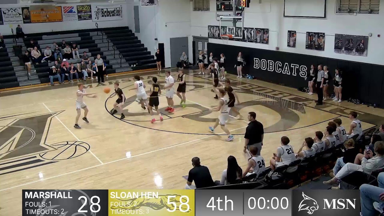 Marshall vs. Sloan Hendrix | MHS Basketball | Senior Night | LIVE
