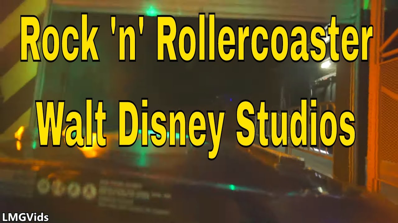 Rock 'n' Rollercoaster ride @ Walt Disney Studios | Disneyland Paris | Low Light POV 2019