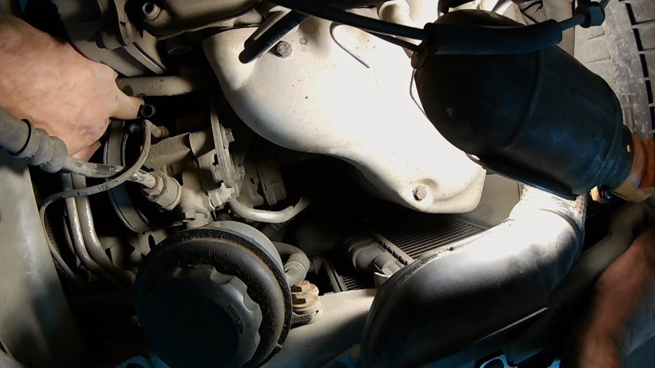 Замена ремня Daewoo Matiz
