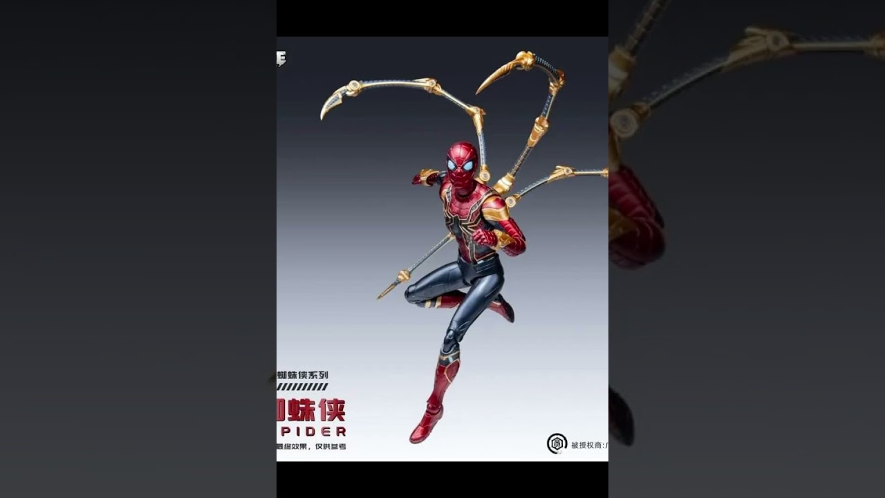Modoking 1/12 iron spider man