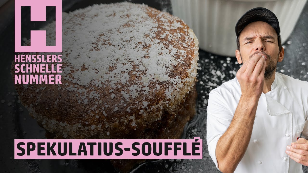 Schnelles Spekulatius-Soufflé Rezept von Steffen Henssler