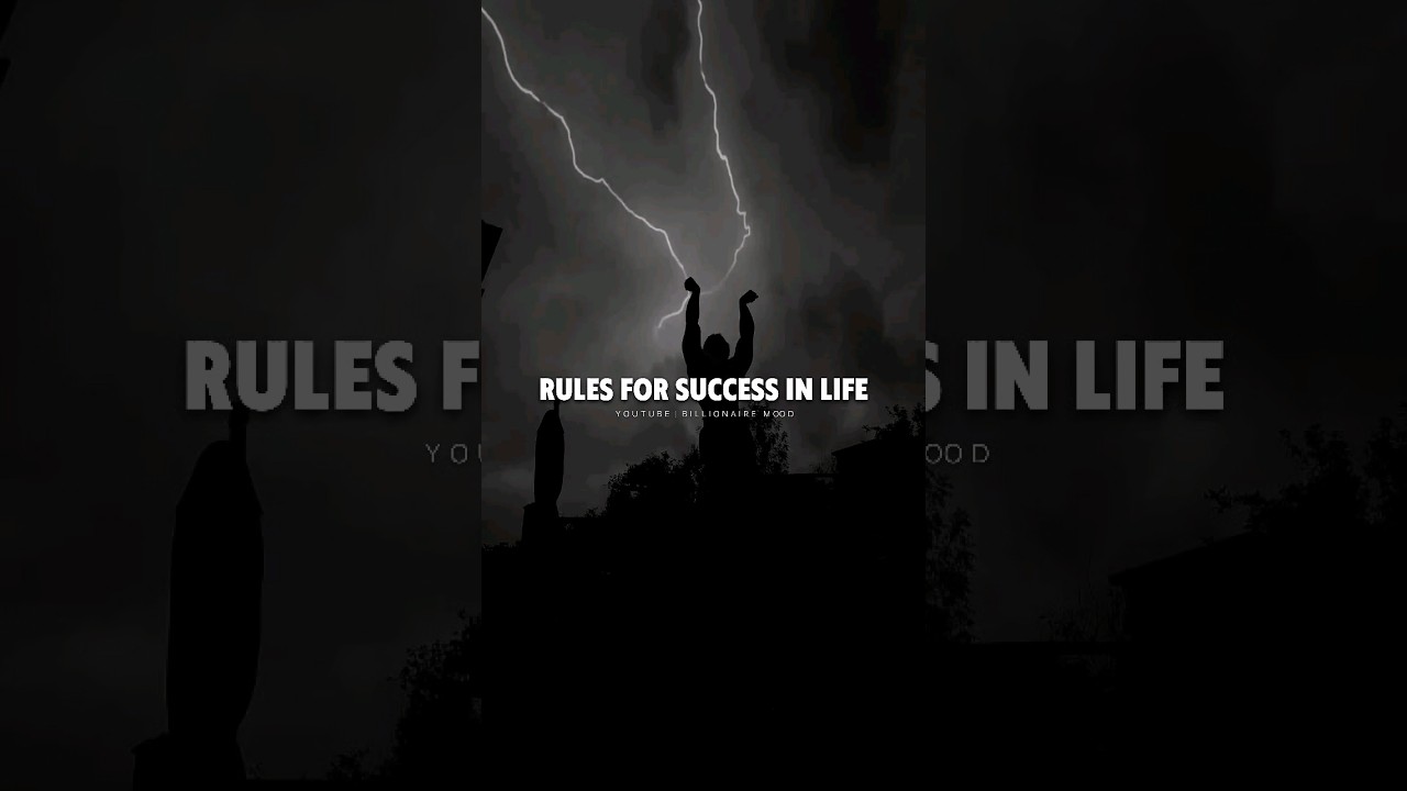 Sigma Rule😎🔥~Rules For Success in Life Motivation quotes🔥 