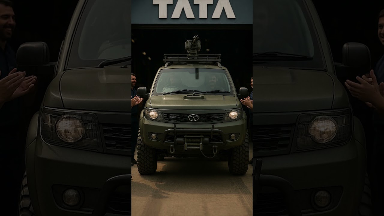 Tata Safari Storme blast test by Indian Army