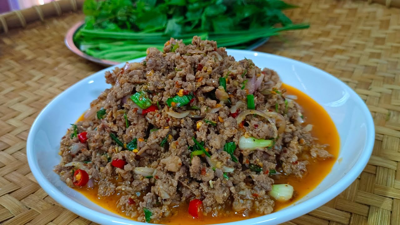 ลาบโครงไก่ เมนูกับข้าวบ้านๆรสชาติอร่อย สไตล์ | ครัวบ้านๆ Channel