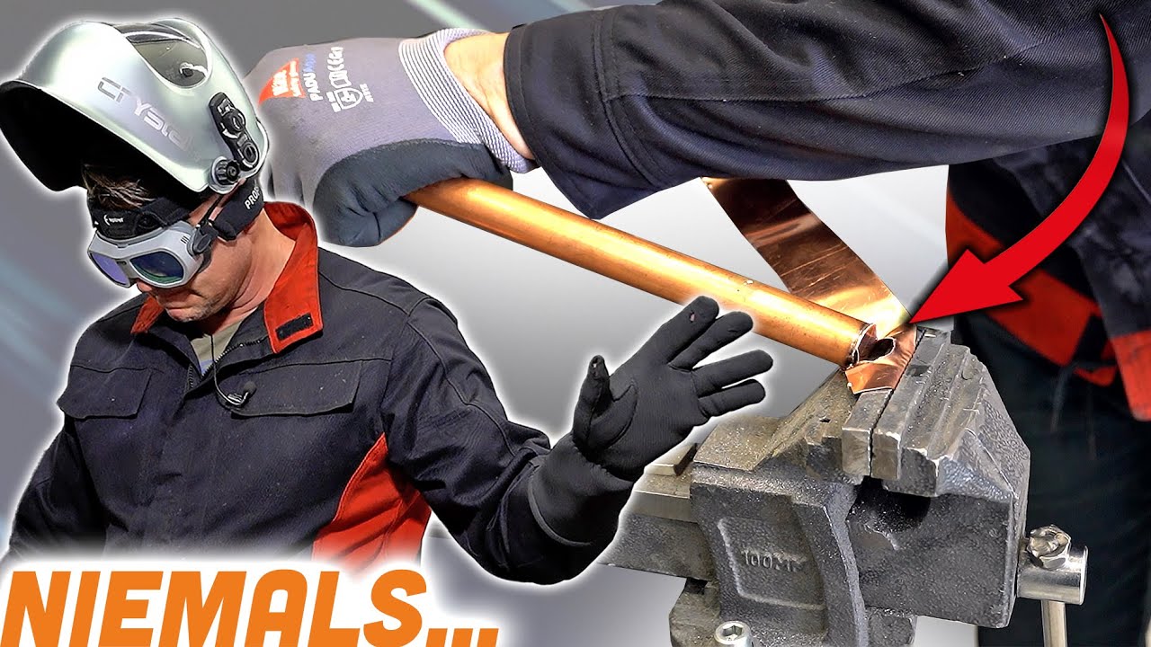 Kunde verlangt unmögliches | 0,8mm Kupfer Schweißen