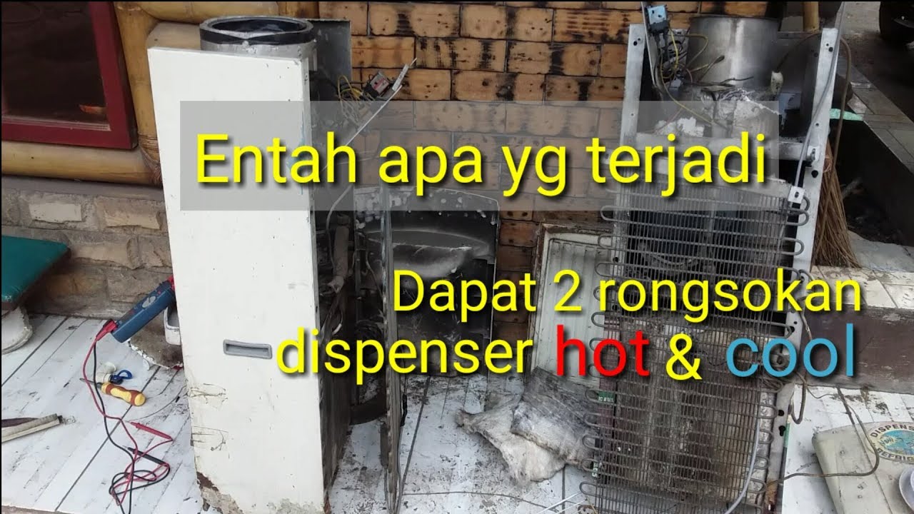 Perbaikan dispenser tidak dingin