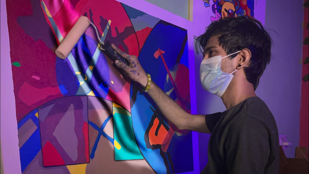 KAWS ‘My First Kaws’ Painting: A Masterpiece on Canvas