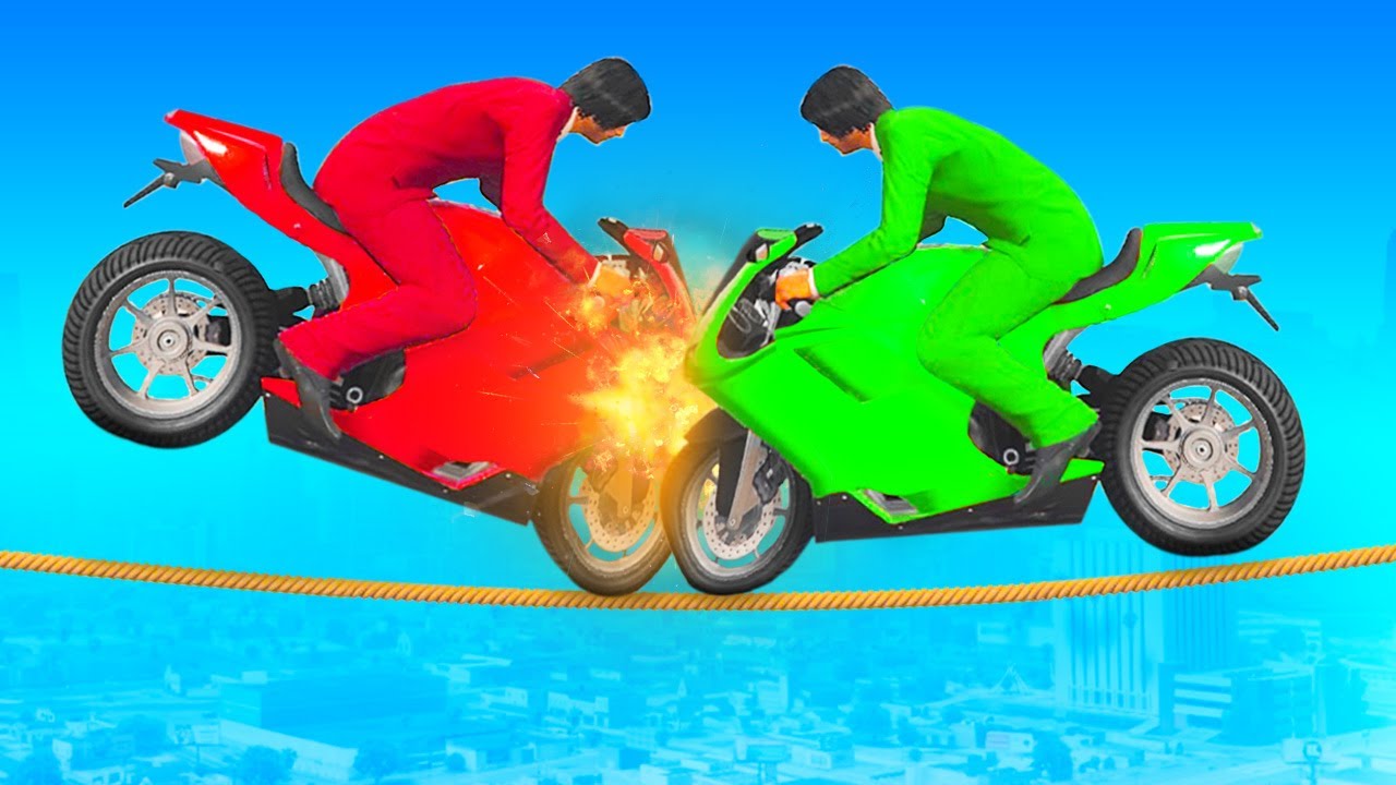 De Smalste Face 2 Face Ooit! (GTA 5 Races)