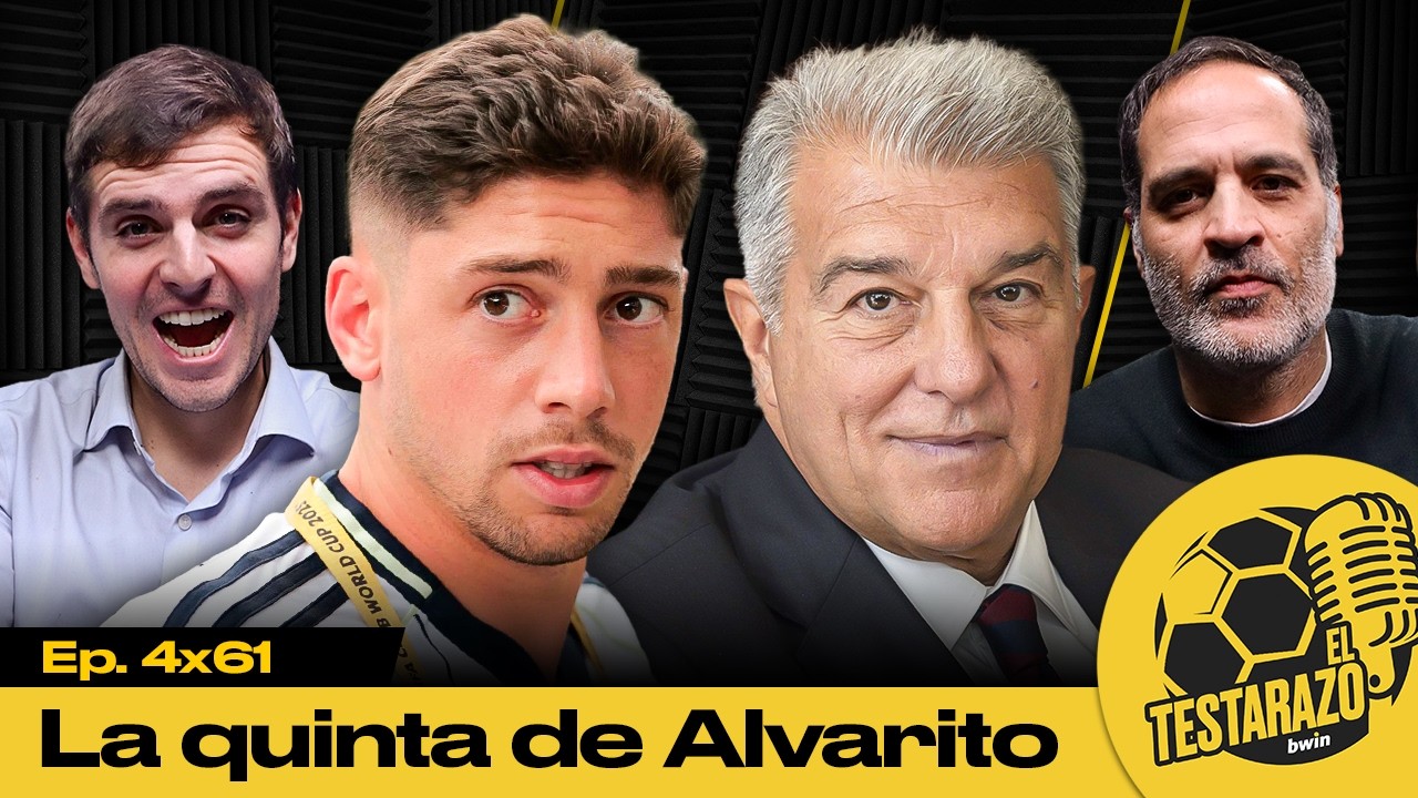 ´LA QUINTA DE ALVARITO´ ARBELOA ILUSIONA GRACIAS a FEDE VALVERDE - LAPORTA SE QUEDA EL BARÇA