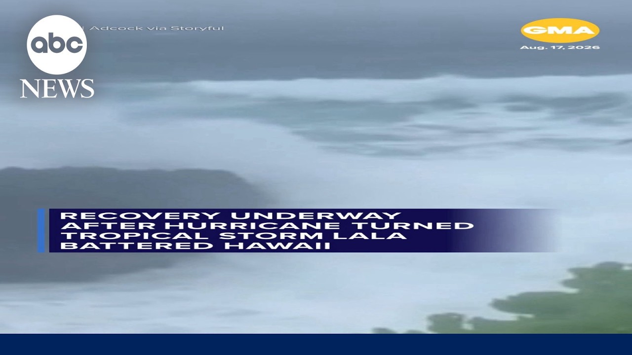 Recovery underway after Hurricane turned Tropical Storm Lala battered Hawaii