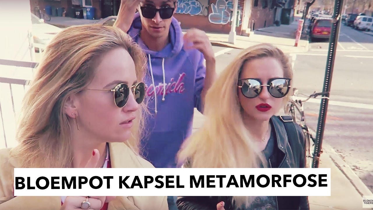 WIE VAN ONS KRIJGT EEN BLOEMPOT KAPSEL? | BLONDE TIGERS
