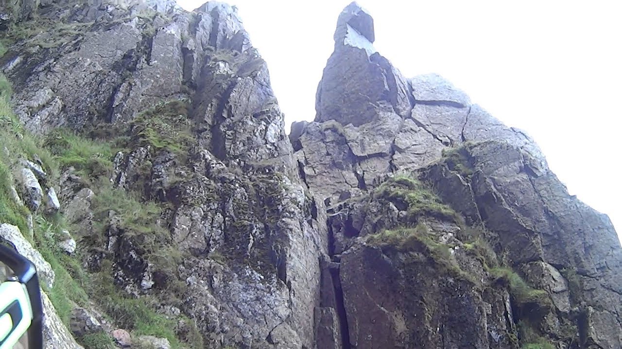 Threading the needle Great Gable the interesting bit