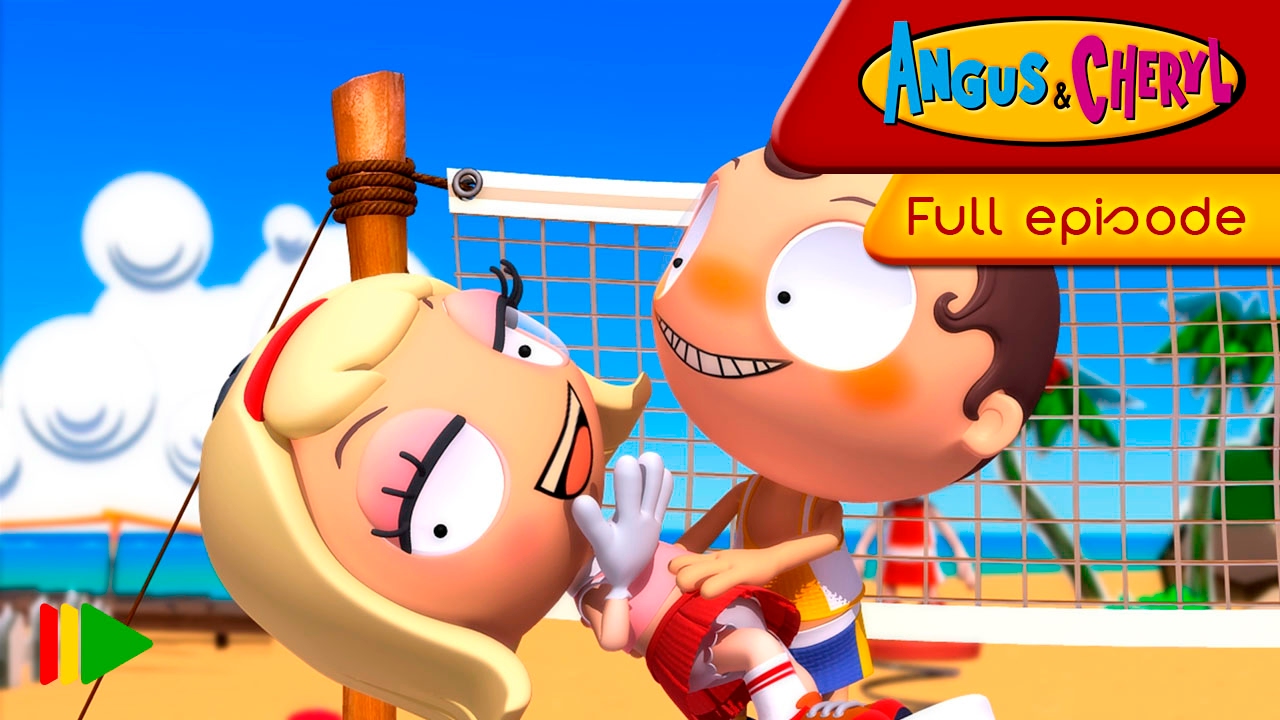 Angus & Cheryl - 07 - Beach Volley Ball | Full Episode |