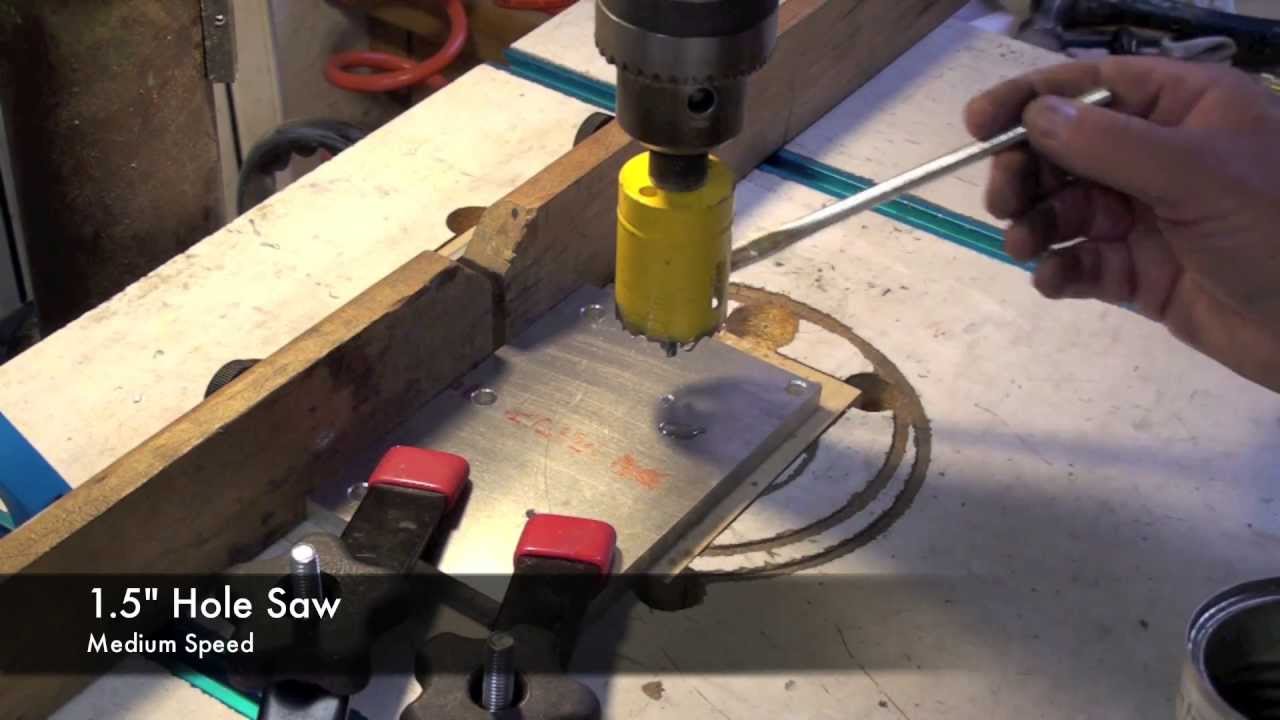 Сверление отверстий в алюминии