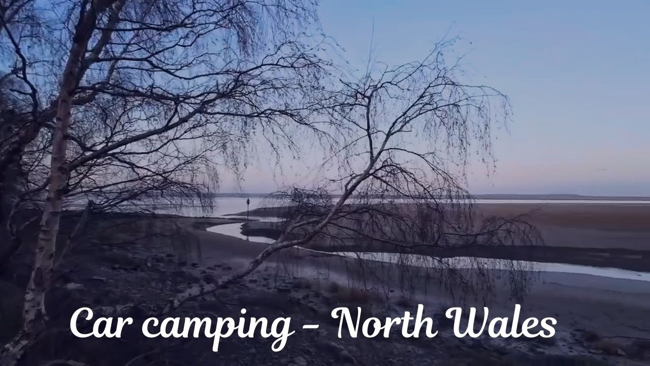 This Lighthouse Is Standing Alone in the Sand | Car Camping North Wales
