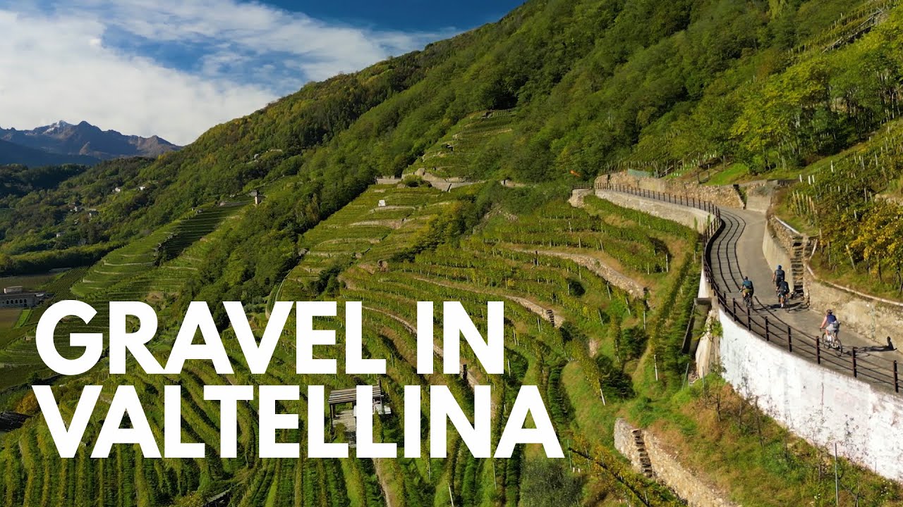 PANORAMI INCREDIBILI: TRAIL GRAVEL NEI TERRAZZAMENTI DELLA VALTELLINA!