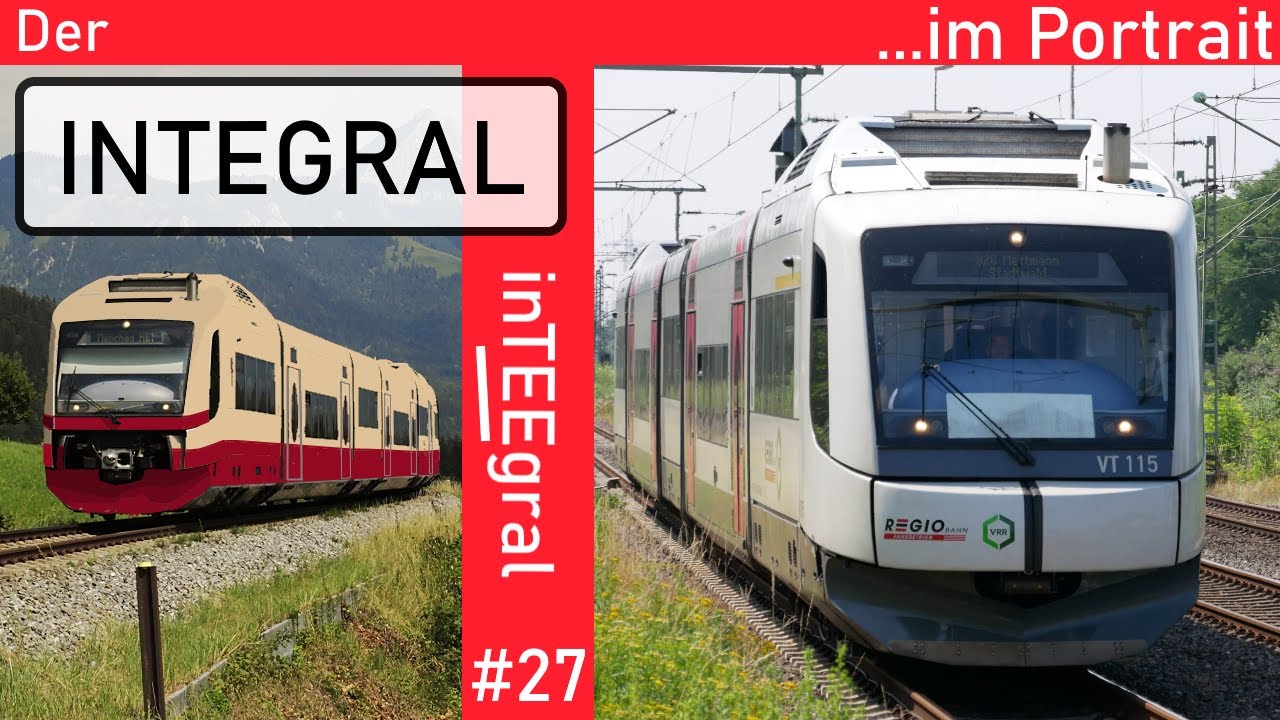 INTEGRAL: Ein seltener Regionalzug! - Portrait und 