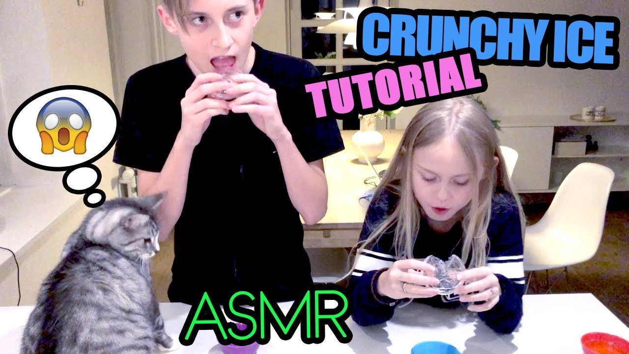 Crunchy Ice Tutorial - ASMR ❤️ YOU TV ❤️
