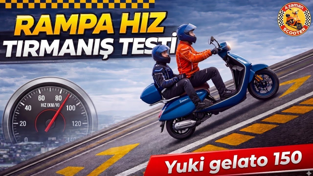 yuki gelato 150 frenleme  rampa tırmanış ve kask mikrofon deneyimi#motorcycle#motovlog#150cc#yuki