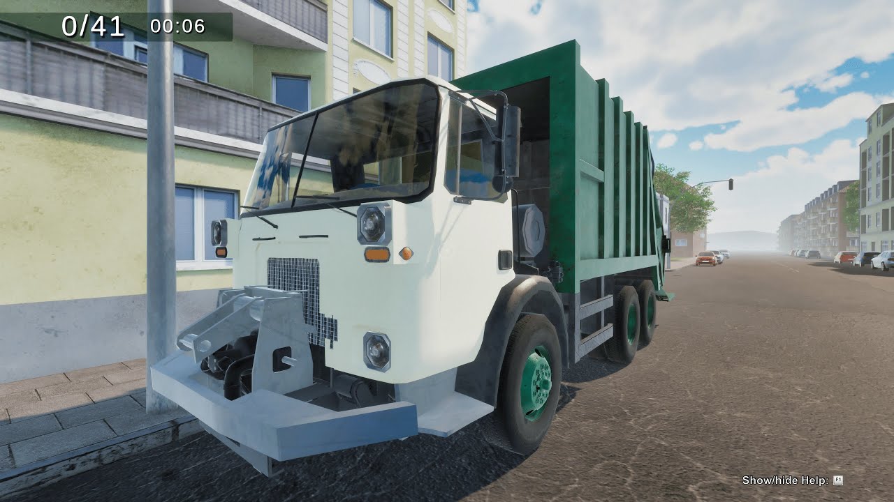 Garbage Truck Simulator 2023 | Clearing - Bar | ULTRA