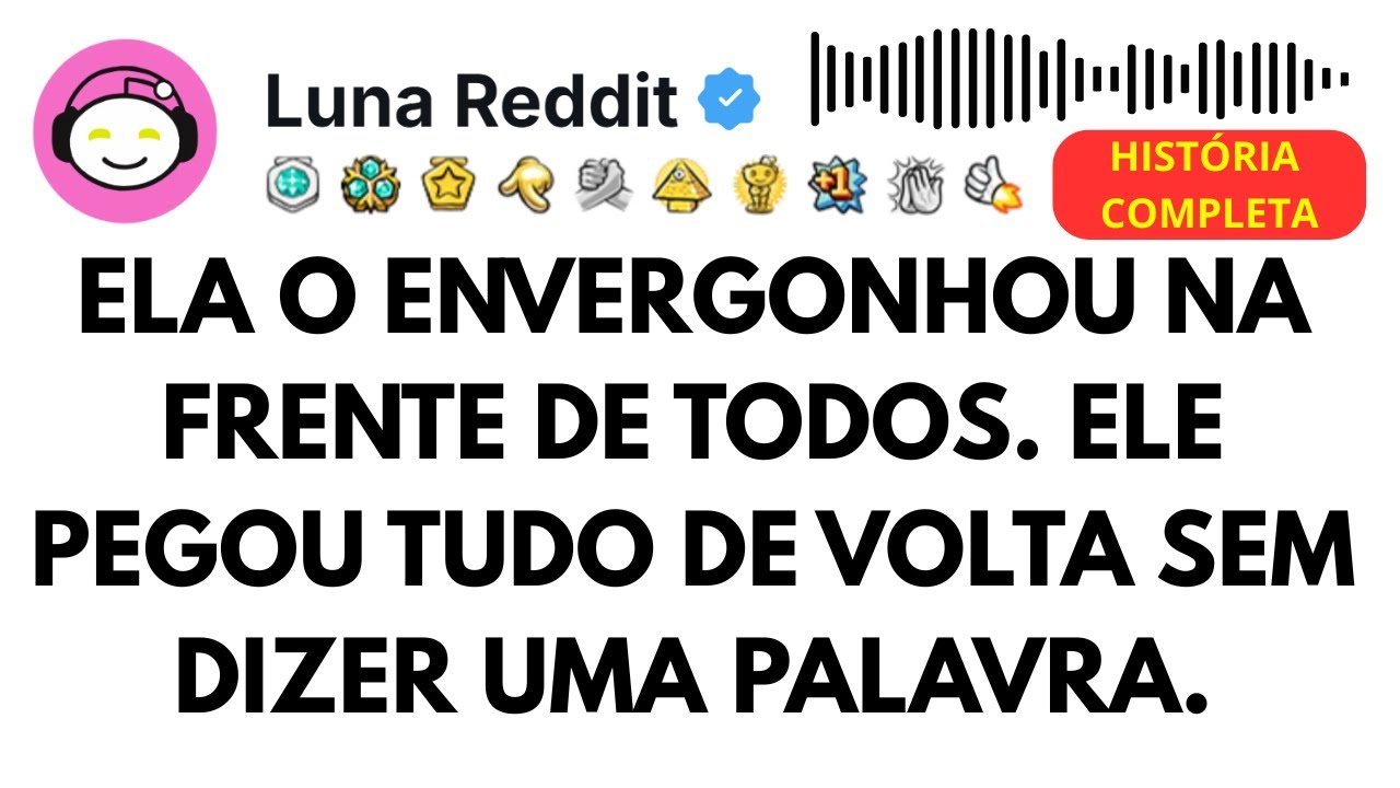 Ela o envergonhou na frente de todos. Ele pegou tudo de volta sem dizer uma palavra.