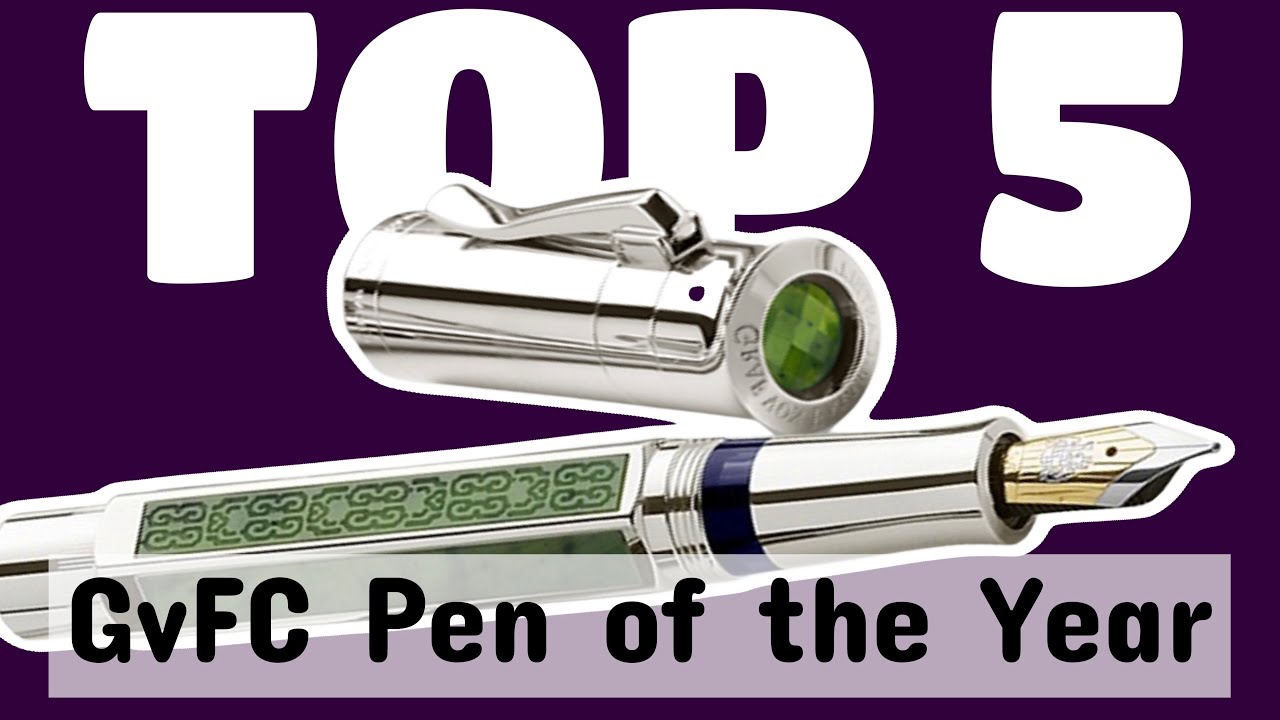 TOP 5 Graf von Faber-Castell PEN OF THE YEAR | Samuel Naldi