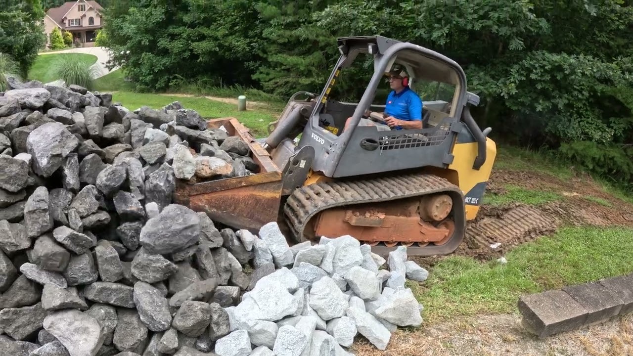 How We Stabilized an Eroding Creek Bank | Rip Rap Installation & Culvert Protection
