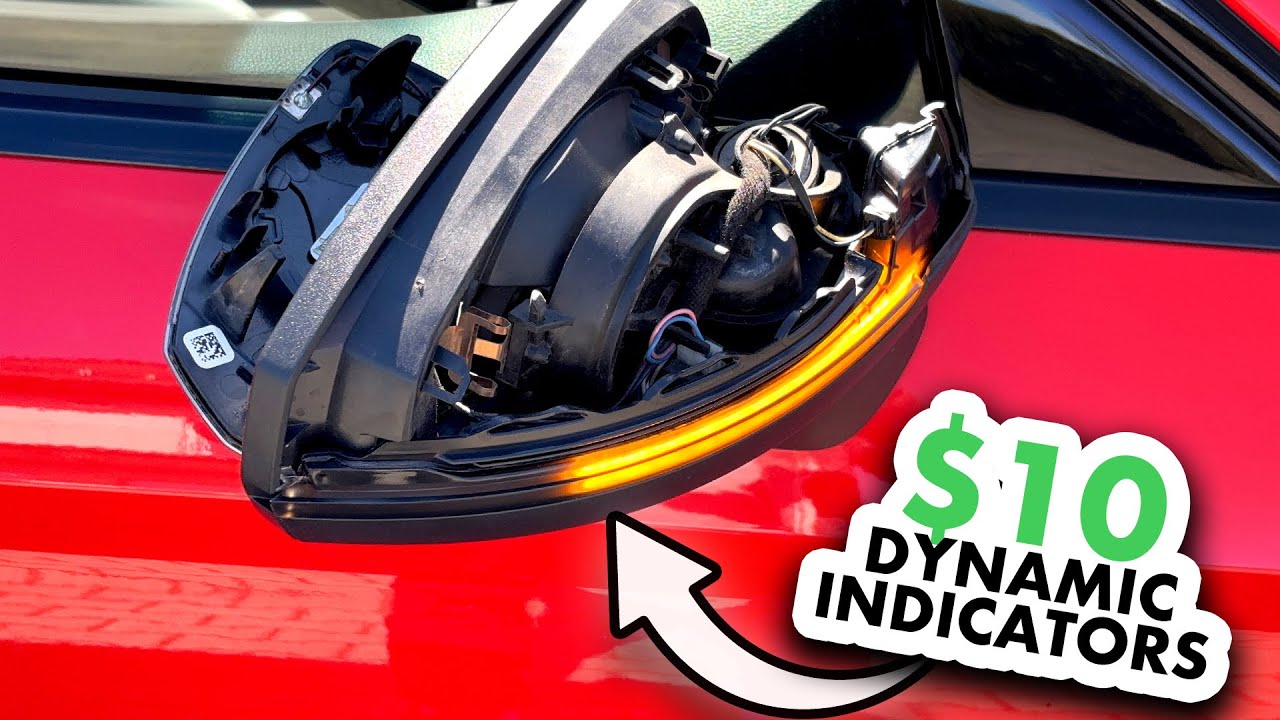 Audi A3/S3/RS3 (8V): tips for dynamic mirror indicators installation