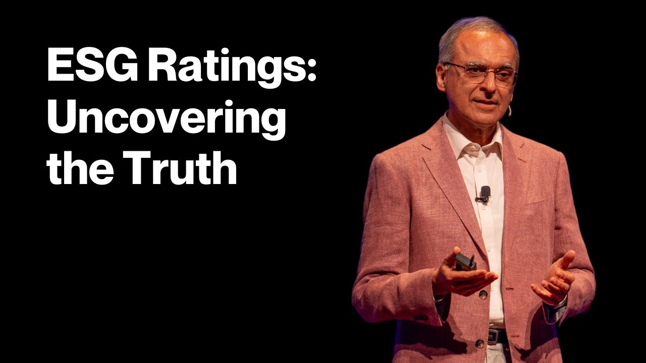 The Birth, Life, Death and Afterlife of ESG Ratings | Pavan Sukhdev | TEDxGateway