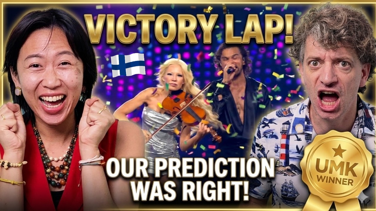 THEY DID IT! 🏆 UMK26 Winners Linda Lampenius x Pete Parkkonen 