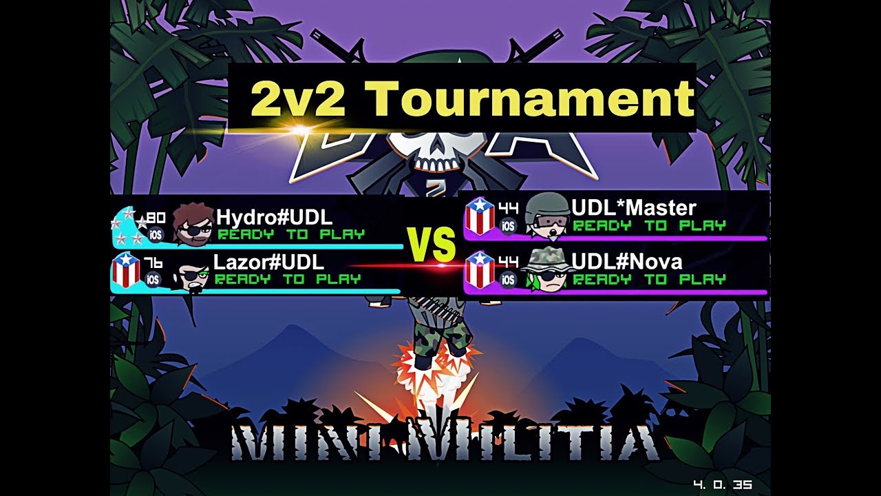Mini Militia : 2vs2 PRO ft Lazor , Supernova , Master [IS EV BACK?]