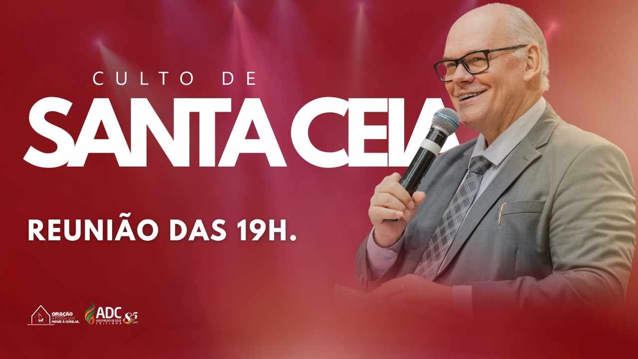 SANTA CEIA DO SENHOR | AO VIVO | 01 - 03 - 2026.